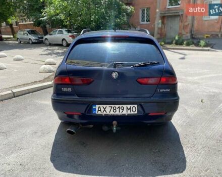 Синий Альфа Ромео 156, объемом двигателя 1.75 л и пробегом 275 тыс. км за 2900 $, фото 4 на Automoto.ua