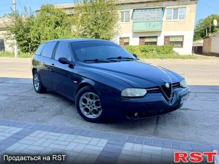 Синий Альфа Ромео 156, объемом двигателя 1.9 л и пробегом 407 тыс. км за 2300 $, фото 1 на Automoto.ua