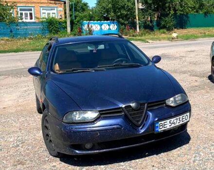 Синий Альфа Ромео 156, объемом двигателя 2.4 л и пробегом 340 тыс. км за 4000 $, фото 1 на Automoto.ua