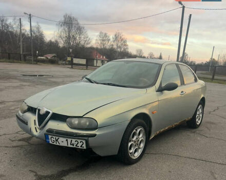 Зеленый Альфа Ромео 156, объемом двигателя 1.9 л и пробегом 123 тыс. км за 1065 $, фото 1 на Automoto.ua