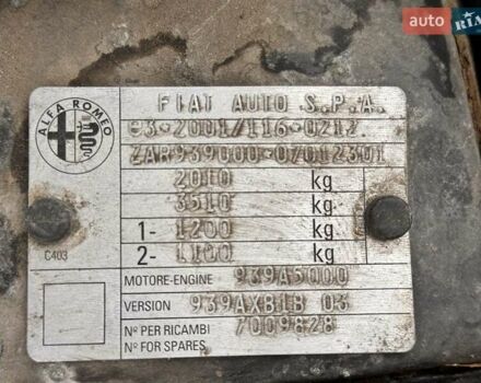 Чорний Альфа Ромео 159, об'ємом двигуна 2.2 л та пробігом 312 тис. км за 5800 $, фото 28 на Automoto.ua