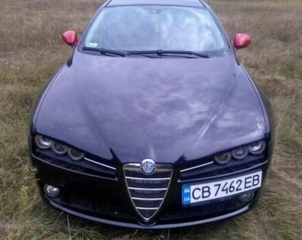 Чорний Альфа Ромео 159, об'ємом двигуна 1.9 л та пробігом 188 тис. км за 6120 $, фото 2 на Automoto.ua