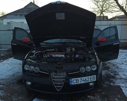 Чорний Альфа Ромео 159, об'ємом двигуна 1.9 л та пробігом 188 тис. км за 6120 $, фото 9 на Automoto.ua