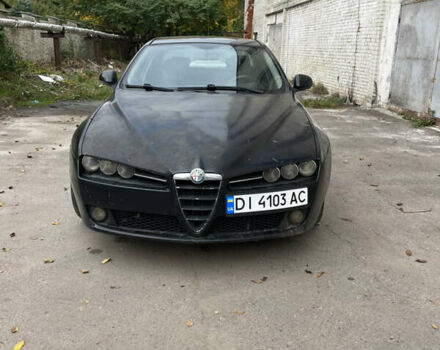 Черный Альфа Ромео 159, объемом двигателя 1.9 л и пробегом 480 тыс. км за 4000 $, фото 5 на Automoto.ua