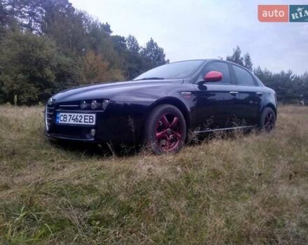 Чорний Альфа Ромео 159, об'ємом двигуна 1.9 л та пробігом 188 тис. км за 6120 $, фото 1 на Automoto.ua