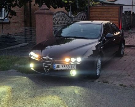 Чорний Альфа Ромео 159, об'ємом двигуна 1.96 л та пробігом 230 тис. км за 6000 $, фото 3 на Automoto.ua