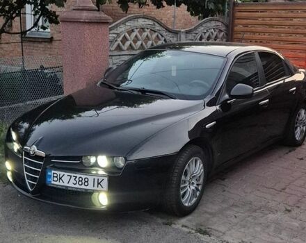 Чорний Альфа Ромео 159, об'ємом двигуна 1.96 л та пробігом 230 тис. км за 6000 $, фото 6 на Automoto.ua