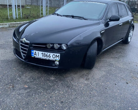 Чорний Альфа Ромео 159, об'ємом двигуна 1.91 л та пробігом 296 тис. км за 5700 $, фото 6 на Automoto.ua