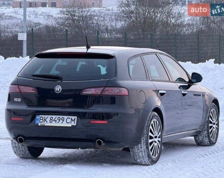 Чорний Альфа Ромео 159, об'ємом двигуна 2.4 л та пробігом 264 тис. км за 5999 $, фото 6 на Automoto.ua