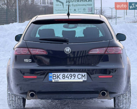 Чорний Альфа Ромео 159, об'ємом двигуна 2.4 л та пробігом 264 тис. км за 5999 $, фото 5 на Automoto.ua