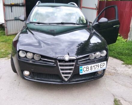 Чорний Альфа Ромео 159, об'ємом двигуна 1.9 л та пробігом 278 тис. км за 4500 $, фото 27 на Automoto.ua
