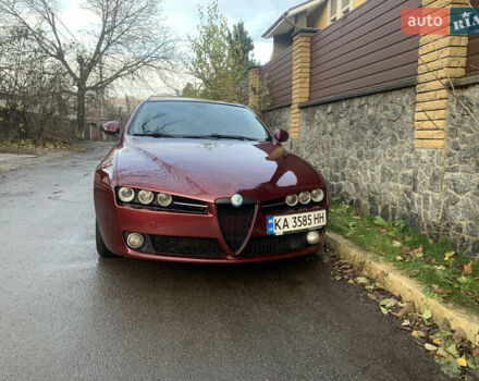 Красный Альфа Ромео 159, объемом двигателя 2.2 л и пробегом 240 тыс. км за 5999 $, фото 4 на Automoto.ua