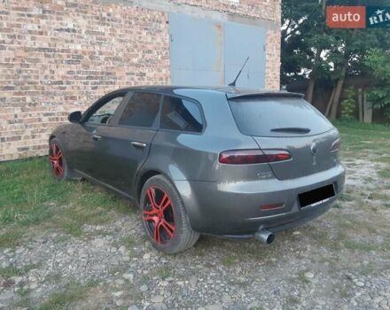 Серый Альфа Ромео 159, объемом двигателя 1.9 л и пробегом 265 тыс. км за 6600 $, фото 6 на Automoto.ua