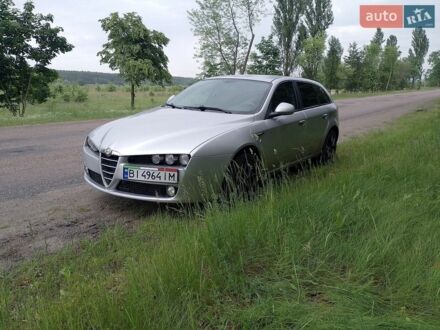 Серый Альфа Ромео 159, объемом двигателя 1.96 л и пробегом 260 тыс. км за 6800 $, фото 1 на Automoto.ua