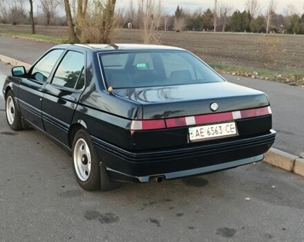 Черный Альфа Ромео 164, объемом двигателя 2 л и пробегом 480 тыс. км за 1200 $, фото 1 на Automoto.ua