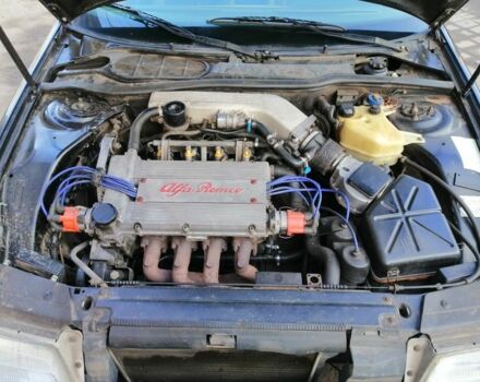 Черный Альфа Ромео 164, объемом двигателя 2 л и пробегом 480 тыс. км за 1200 $, фото 4 на Automoto.ua