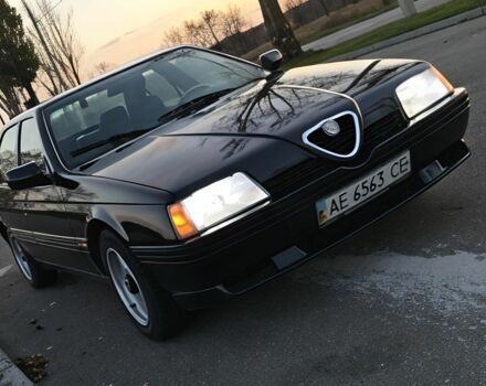 Черный Альфа Ромео 164, объемом двигателя 2 л и пробегом 480 тыс. км за 1200 $, фото 11 на Automoto.ua