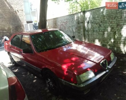 Красный Альфа Ромео 164, объемом двигателя 2 л и пробегом 230 тыс. км за 1500 $, фото 9 на Automoto.ua