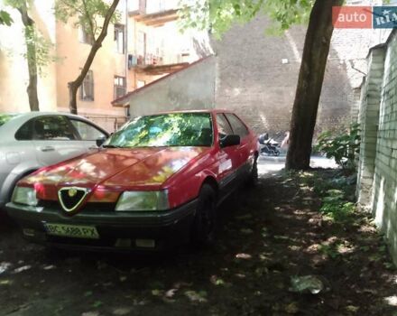 Красный Альфа Ромео 164, объемом двигателя 2 л и пробегом 230 тыс. км за 1500 $, фото 8 на Automoto.ua