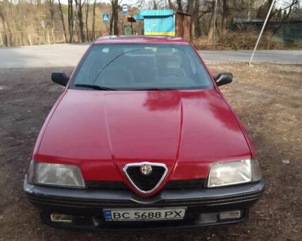 Червоний Альфа Ромео 164, об'ємом двигуна 2 л та пробігом 230 тис. км за 1000 $, фото 7 на Automoto.ua