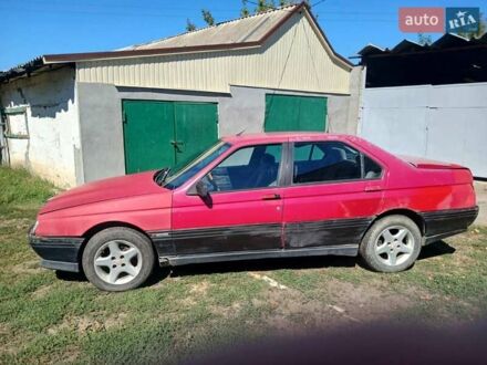 Альфа Ромео 164 1993 у Новомосковске на Automoto.ua Червоний Альфа Ромео 164, об'ємом двигуна 2 л та пробігом 180 тис. км за 1000 $, фото 1 на Automoto.ua