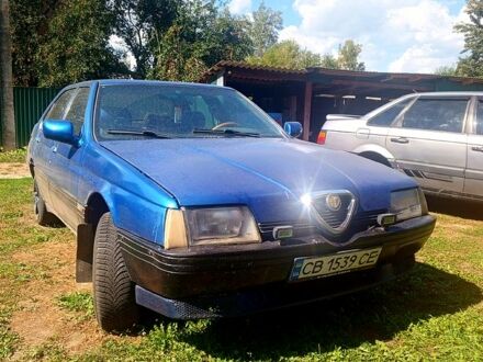 Сірий Альфа Ромео 164, об'ємом двигуна 2 л та пробігом 200 тис. км за 1000 $, фото 1 на Automoto.ua