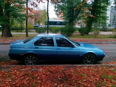 Синий Альфа Ромео 164, объемом двигателя 2 л и пробегом 480 тыс. км за 1700 $, фото 1 на Automoto.ua