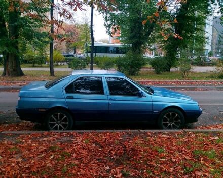 Синий Альфа Ромео 164, объемом двигателя 2 л и пробегом 480 тыс. км за 1700 $, фото 1 на Automoto.ua