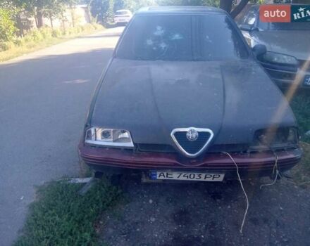 Зеленый Альфа Ромео 164, объемом двигателя 2 л и пробегом 200 тыс. км за 650 $, фото 2 на Automoto.ua