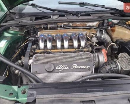 Зеленый Альфа Ромео 164, объемом двигателя 2 л и пробегом 320 тыс. км за 2750 $, фото 2 на Automoto.ua