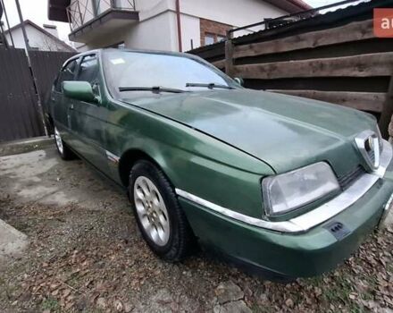 Зеленый Альфа Ромео 164, объемом двигателя 2 л и пробегом 320 тыс. км за 2750 $, фото 8 на Automoto.ua