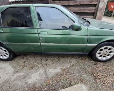 Зеленый Альфа Ромео 164, объемом двигателя 2 л и пробегом 320 тыс. км за 2750 $, фото 4 на Automoto.ua