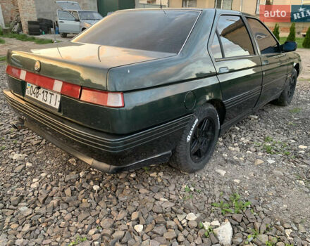 Зеленый Альфа Ромео 164, объемом двигателя 2.99 л и пробегом 123 тыс. км за 600 $, фото 4 на Automoto.ua