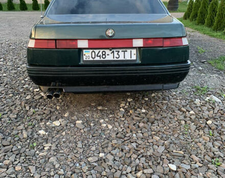 Зеленый Альфа Ромео 164, объемом двигателя 2.99 л и пробегом 123 тыс. км за 600 $, фото 6 на Automoto.ua