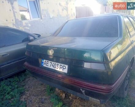 Зеленый Альфа Ромео 164, объемом двигателя 2 л и пробегом 200 тыс. км за 650 $, фото 1 на Automoto.ua