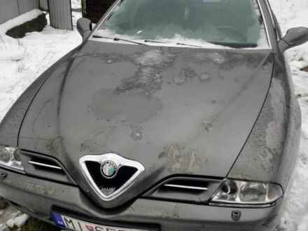 Серый Альфа Ромео 166, объемом двигателя 2.4 л и пробегом 250 тыс. км за 1000 $, фото 1 на Automoto.ua