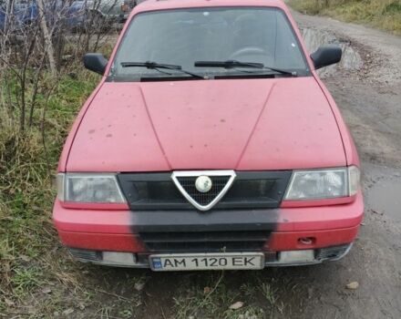 Красный Альфа Ромео 33, объемом двигателя 1.4 л и пробегом 250 тыс. км за 1200 $, фото 1 на Automoto.ua