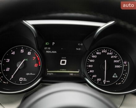 Білий Альфа Ромео Джулія, об'ємом двигуна 2.89 л та пробігом 77 тис. км за 40000 $, фото 74 на Automoto.ua