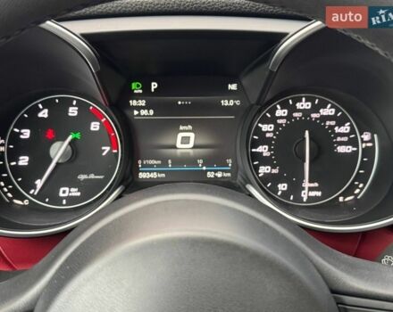 Белый Альфа Ромео Джулия, объемом двигателя 2 л и пробегом 59 тыс. км за 23490 $, фото 28 на Automoto.ua