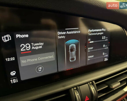 Белый Альфа Ромео Джулия, объемом двигателя 2 л и пробегом 55 тыс. км за 23000 $, фото 22 на Automoto.ua