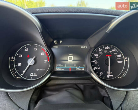Альфа Ромео Джулия 2018 в Белой Церкве на Automoto.ua Черный Альфа Ромео Джулия, объемом двигателя 2 л и пробегом 75 тыс. км за 25500 $, фото 24 на Automoto.ua