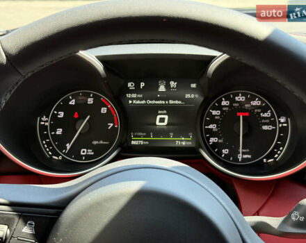 Черный Альфа Ромео Джулия, объемом двигателя 2 л и пробегом 86 тыс. км за 24900 $, фото 16 на Automoto.ua