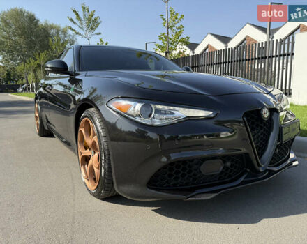 Альфа Ромео Джулия 2018 в Белой Церкве на Automoto.ua Черный Альфа Ромео Джулия, объемом двигателя 2 л и пробегом 75 тыс. км за 25500 $, фото 3 на Automoto.ua