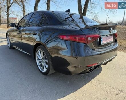 Черный Альфа Ромео Джулия, объемом двигателя 2 л и пробегом 73 тыс. км за 20500 $, фото 5 на Automoto.ua