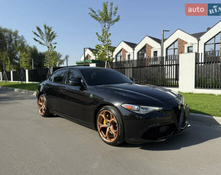 Альфа Ромео Джулия 2018 в Белой Церкве на Automoto.ua Черный Альфа Ромео Джулия, объемом двигателя 2 л и пробегом 75 тыс. км за 25500 $, фото 4 на Automoto.ua