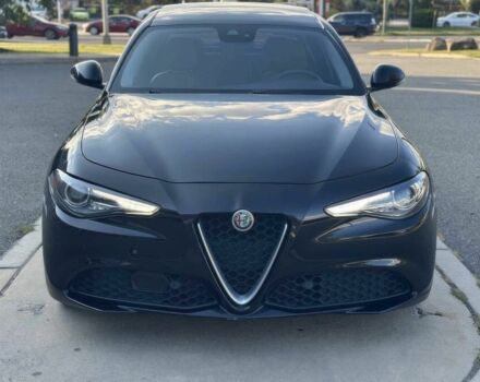 Черный Альфа Ромео Джулия, объемом двигателя 2 л и пробегом 46 тыс. км за 5100 $, фото 1 на Automoto.ua