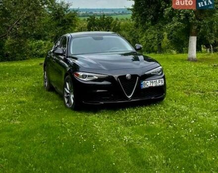 Черный Альфа Ромео Джулия, объемом двигателя 2 л и пробегом 78 тыс. км за 17800 $, фото 1 на Automoto.ua