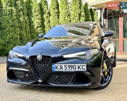 Альфа Ромео Джулия 2019 в Киеве на Automoto.ua Черный Альфа Ромео Джулия, объемом двигателя 2.89 л и пробегом 21 тыс. км за 49999 $, фото 1 на Automoto.ua