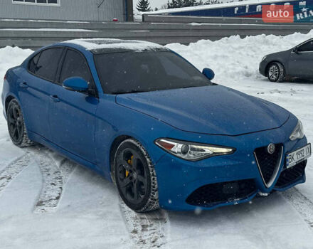 Синій Альфа Ромео Джулія, об'ємом двигуна 2 л та пробігом 128 тис. км за 20999 $, фото 2 на Automoto.ua