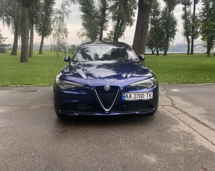 Синий Альфа Ромео Джулия, объемом двигателя 2 л и пробегом 69 тыс. км за 21500 $, фото 12 на Automoto.ua